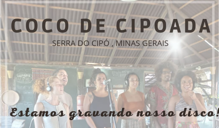 Gravação disco Coco de Cipoada