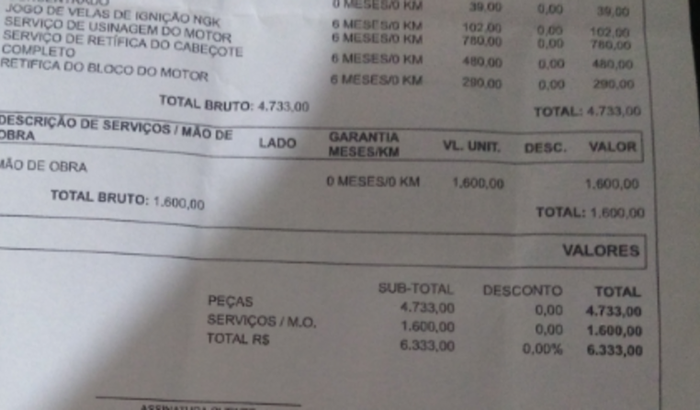 Ajuda para consertar o cabeçote do do motor do  meu carro 