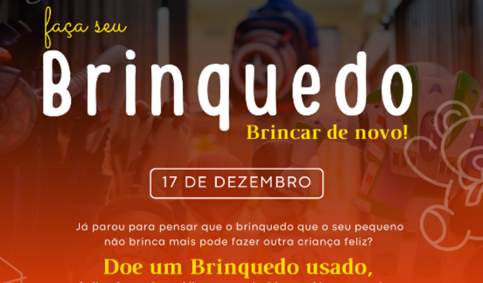 Doe um brinquedo 