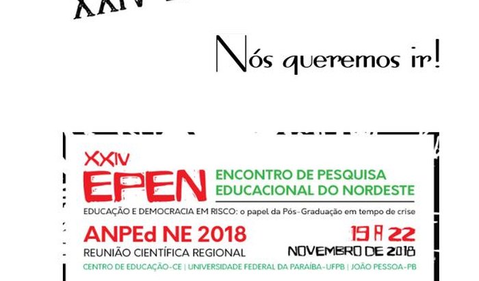XXIV EPEN, nós queremos ir! 