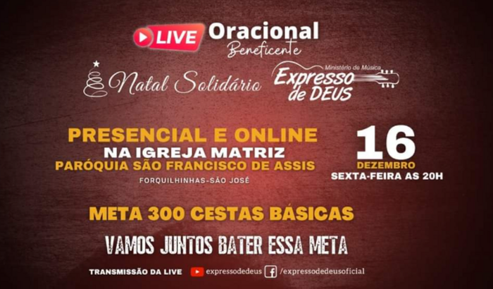 Live Expresso de Deus / Cestas Básicas