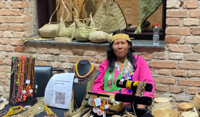 Festa das Mulheres Krahô  inauguração da Casa de Artesanato -