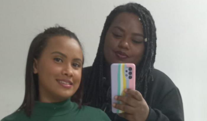 Caixinha de Natal Denize e Sabrina