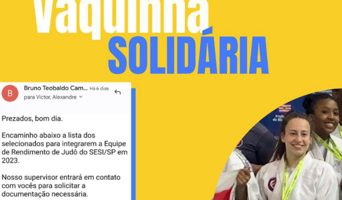 Ajudar uma atleta de judô 