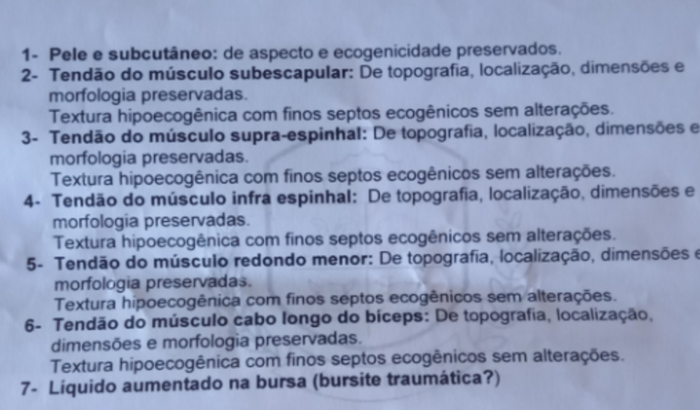 Tive uma bursite traumática que não pude trabalhar tenho 3 filho