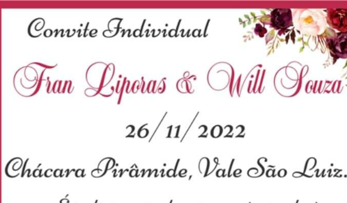 Ajude a realizar o sonho de um casamento "ROUBADO"