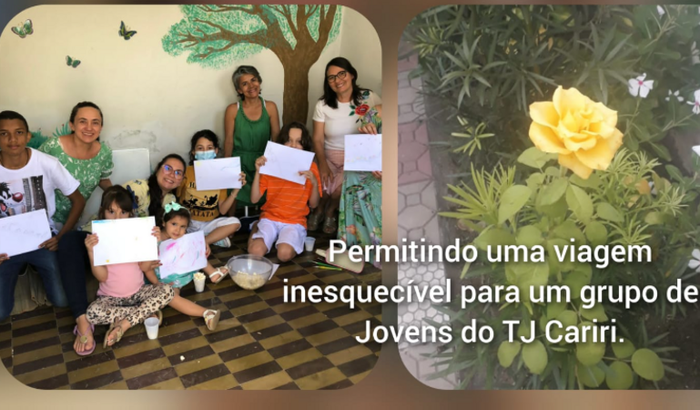  Permitindo uma viagem inesquecível para um grupo de Jovens do TJ Cariri.