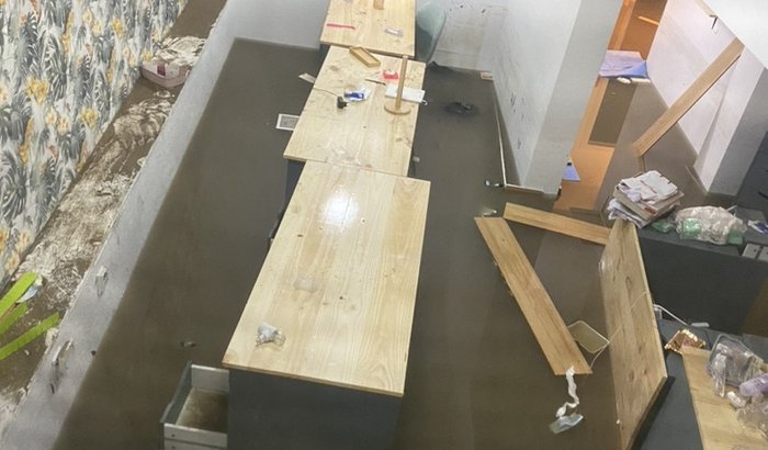 Nosso espaço de trabalho inundou em 🇵🇹