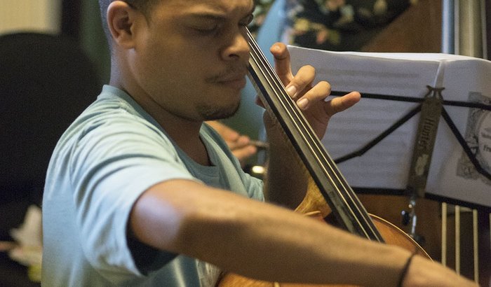 Lucas na Academia Sibelius