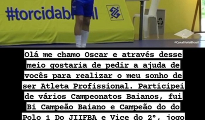 Arrecadação para viagem da Seletiva de Vôlei. 