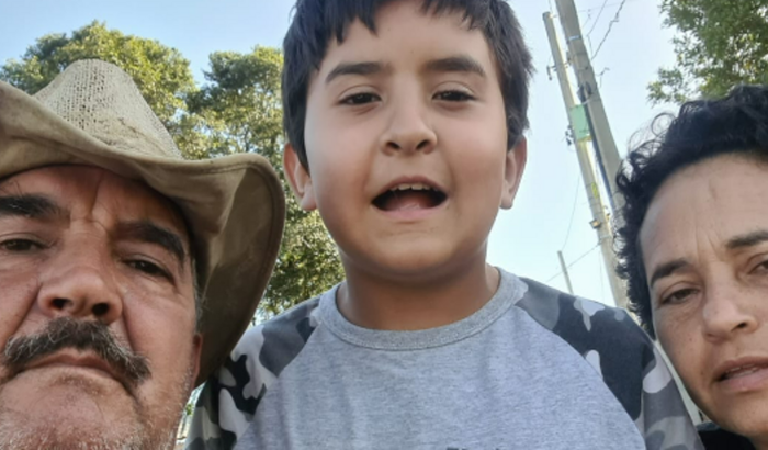 Campanha pela Val e família