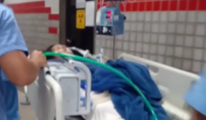 Covid 19, derame cerebral, risco muito grave de morte, o dinheiro é pra mande ela no ospital particular