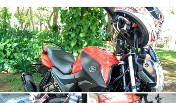 Ajuda um pai familha perdeu sua moto 