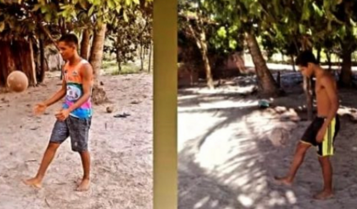 Ajude o João Victor em seu sonho de ser jogador de futebol