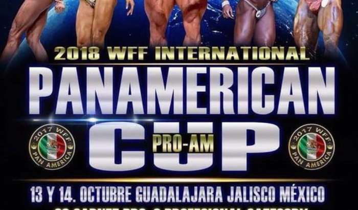 Campeonato Panamericano de fisiculturismo(Mexico2018)