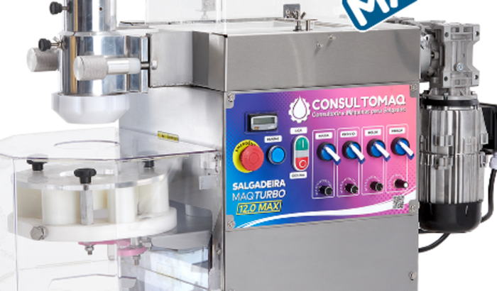 Eu Maria venho aqui pedir ajuda à realizar meu sonho que é de comprar uma maquina para a fabricação de salgados .