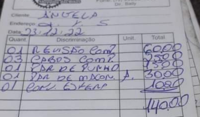 Em pro ao concerto da bicicleta mtb de Thayslan Santos. Ele é uma crianço interior e veio me procurar para ajudá-lo. 