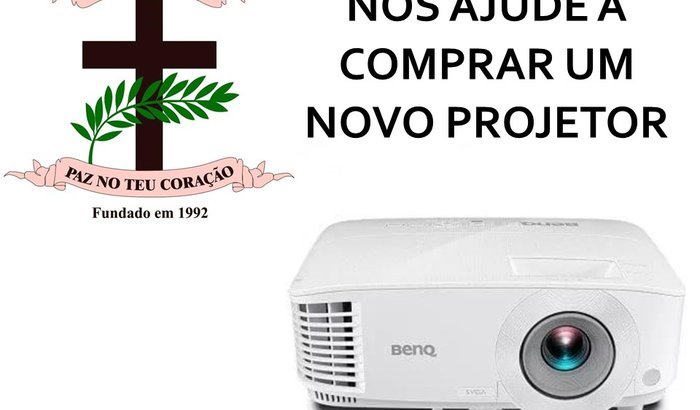 NOVO PROJETOR PARA O GESJ - GRUPO ESPÍRITA SERVIDORES DE JESUS