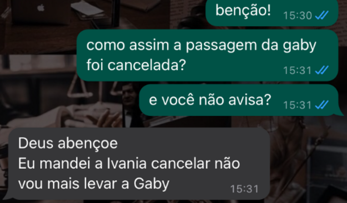 Para ter minha filha de volta 