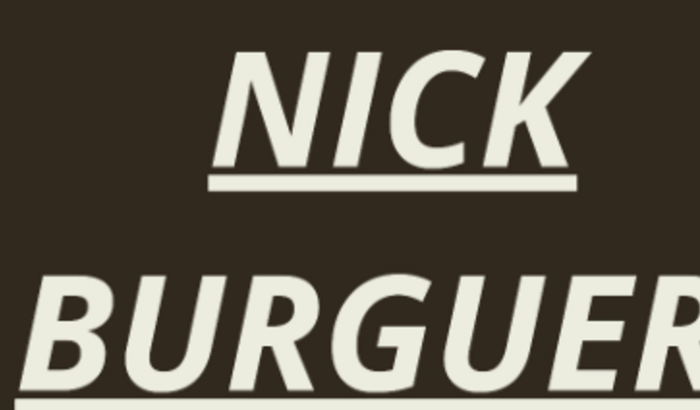 Ajude a Nick a começar própria hamburgueria