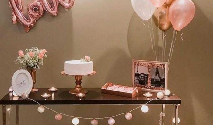 Ajuda para fazer uma festinha simples para minha mãe