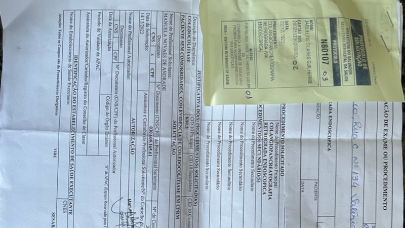 imagem da vaquinha Ajuda para fazer exame médico CPRE (Colangiopancreatrografia Retrograda endoscópica)