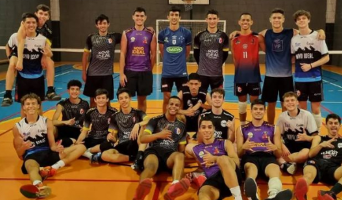 Arrecadação para montagem república equipe voleibol 