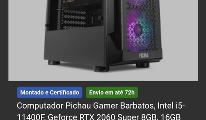 PARA COMPRAR UM PC GAMER 