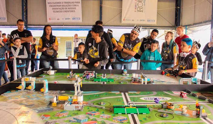 Competição de robótica FLL