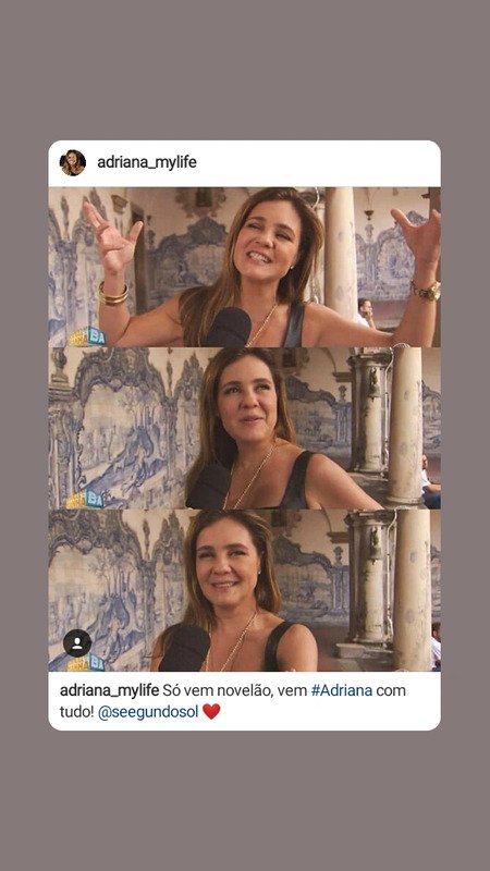 Minha princesa linda atriz Adriana Esteves para sempre no meu coração 
