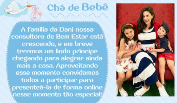 Chá de bebê da Dani