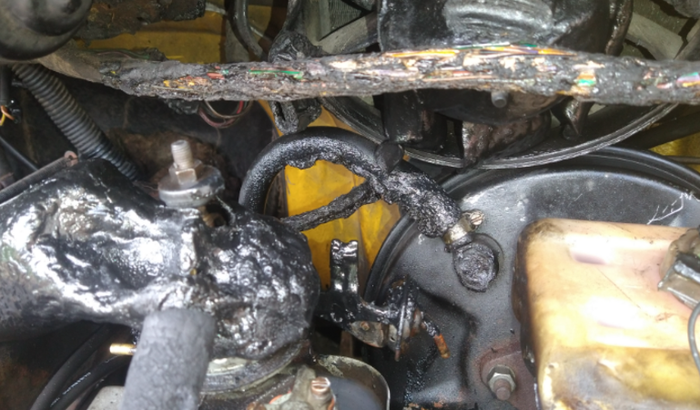 Recuperar Van do Scooby queimada