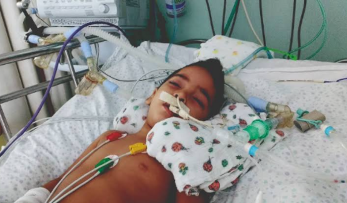 Ajudar uma criança urgente 