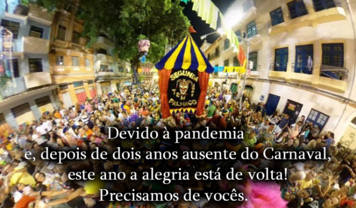 Ajude o Desfile do Bloco Segunda Tem Palhaço