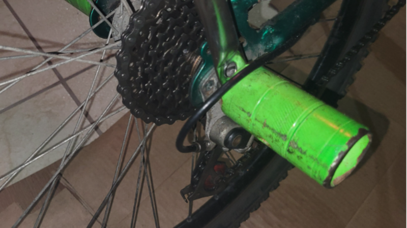 Câmbio traseiro da minha bike 