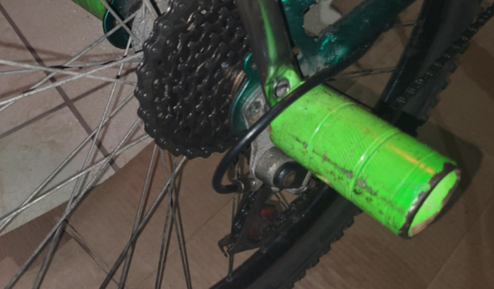 Câmbio traseiro da minha bike 