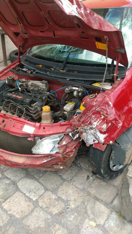 Reforma do celta do Nando que sofreu um acidente 