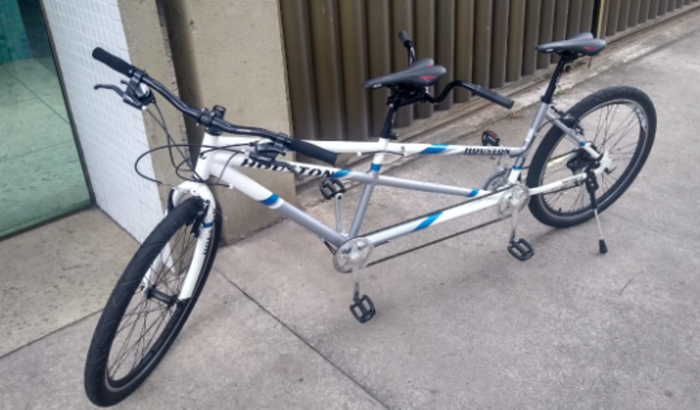 Bike de Triathlon do Pedro