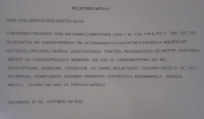 Tratamento Psiquiátrico 