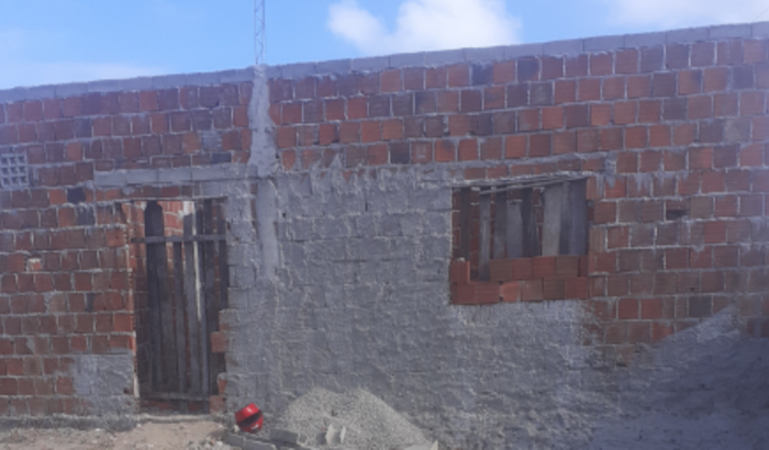 Terminar a construção da minha casa pois estou de favor na casa da minha mãe com 2 filhas de menor
