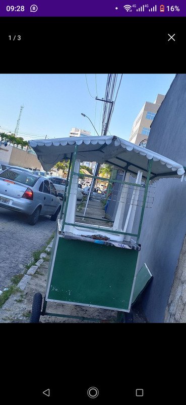 Comprar carrinho de lanche 