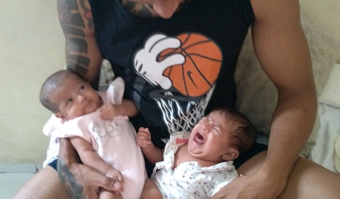 Aniversário da gêmeas