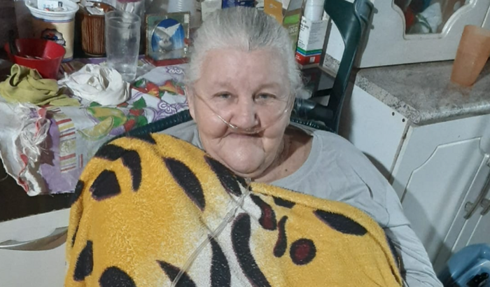 Ajuda para a dona Odete,compras hospitalar 