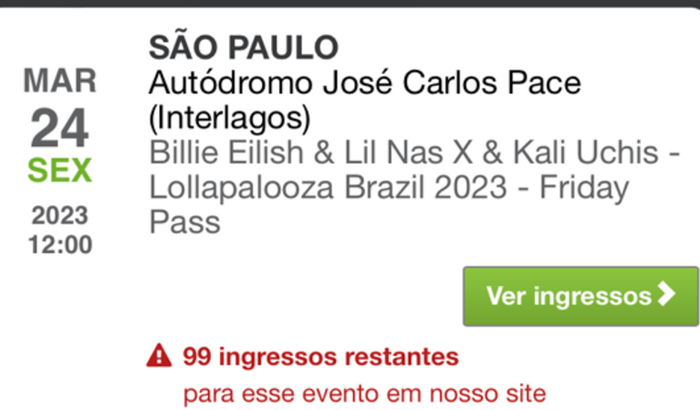 Pedro no lollapalooza 