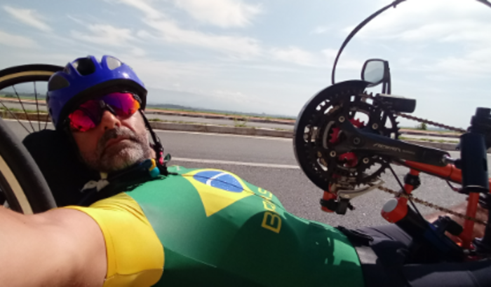 1º Paraciclista de MTB de Taubaté