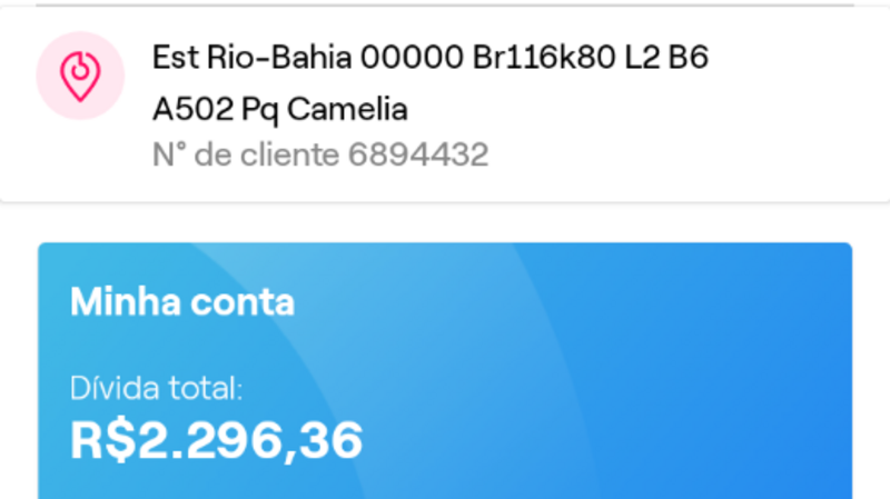 Conta de luz solidária 