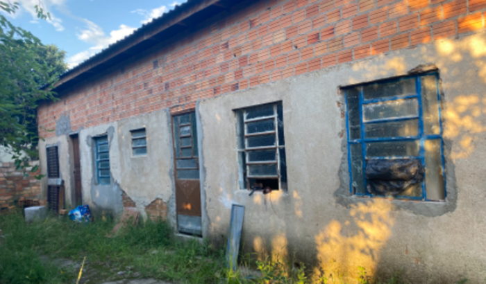 Reconstrução da casa 