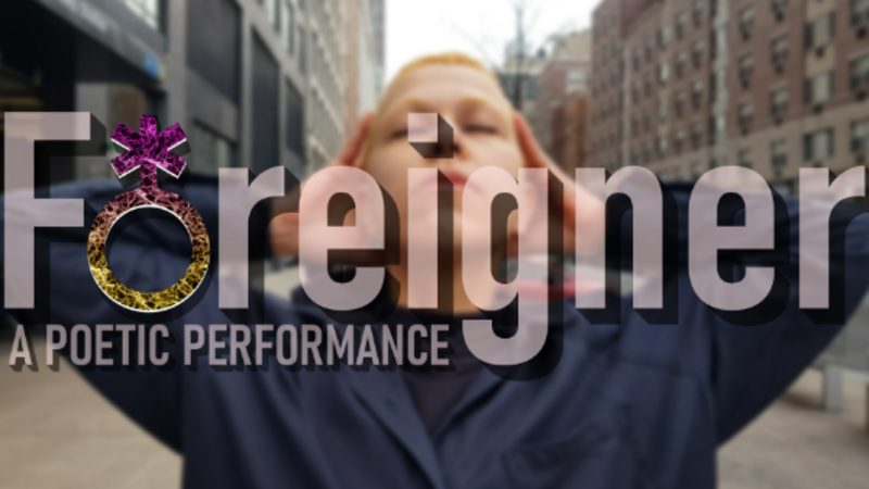 Estrangeiro: uma performance poética