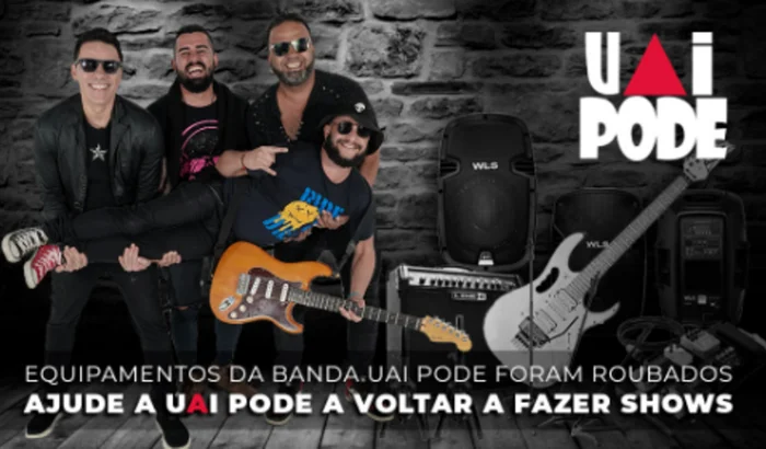 Ajude a banda Uai Pode a voltar a fazer shows