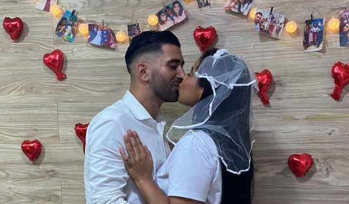 Lua de Mel Rai e Evelyn